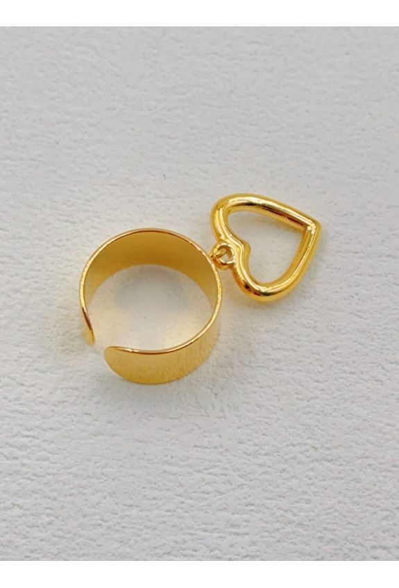 BAGUE REGLABLE EN ACIER INOXYDABLE