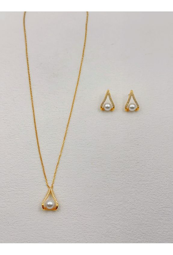 Parure de bijoux en acier inoxydable
