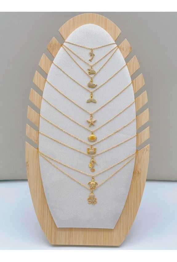 LOT DE 9 COLLIER EN ACIER INOXYDABLE