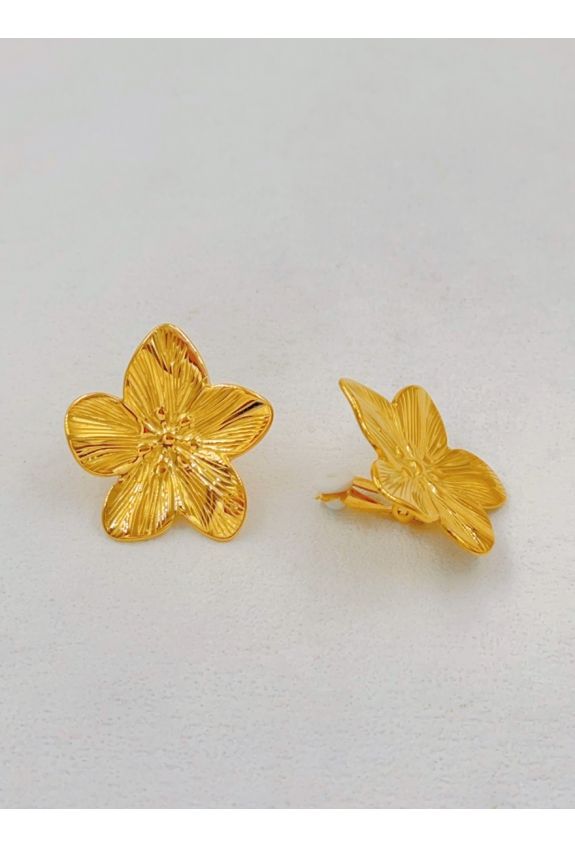 BOUCLE D'OREILLE EN ACIER INOXYDABLE