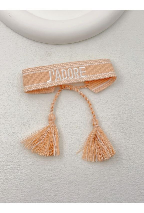 BRACELET TISSU J'ADORE
