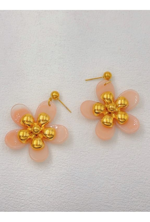 BOUCLE D'OREILLE EN ACIER INOXYDABLE