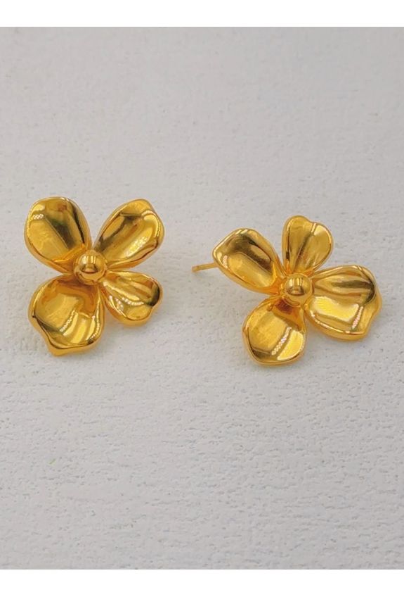 BOUCLE D'OREILLE EN ACIER INOXYDABLE