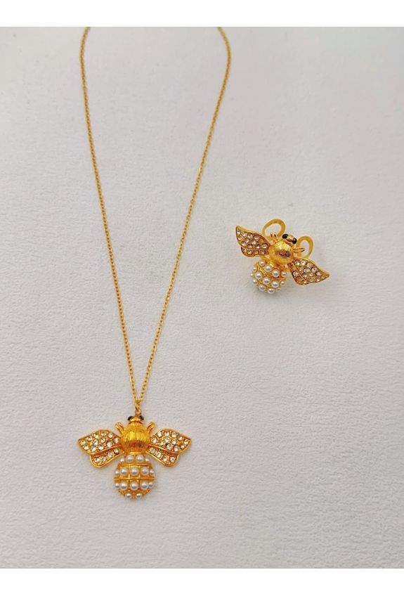 Parure de bijoux en acier inoxydable