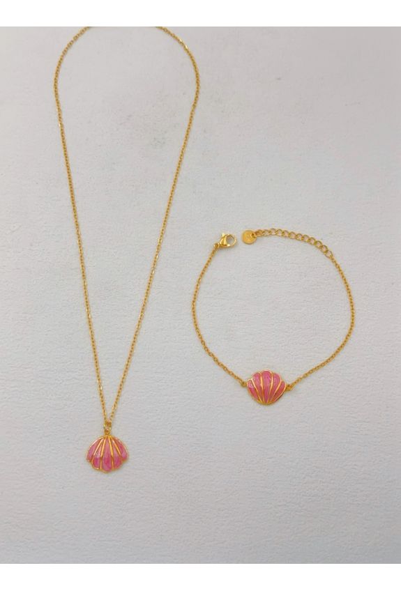 Parure de bijoux en acier inoxydable