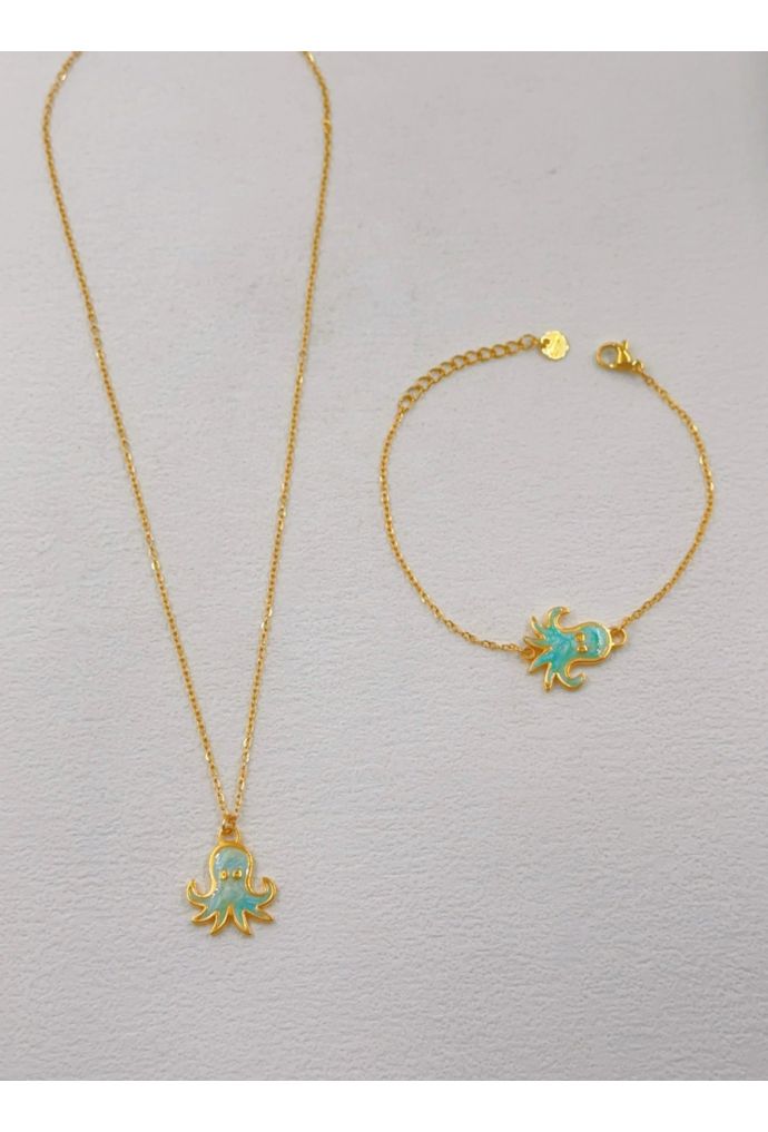 Parure de bijoux en acier inoxydable