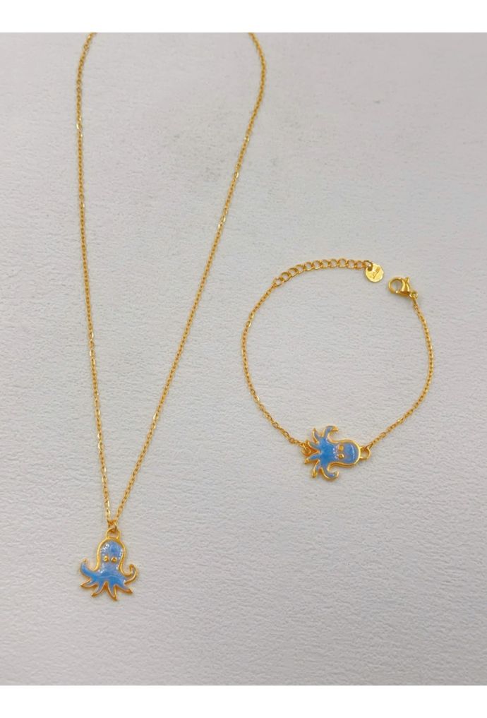 Parure de bijoux en acier inoxydable