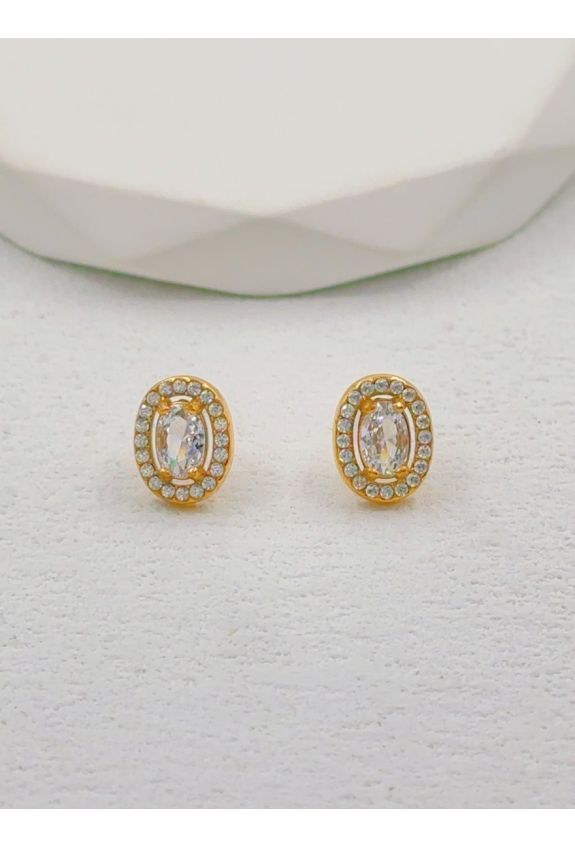 BOUCLE D'OREILLE EN ACIER INOXYDABLE