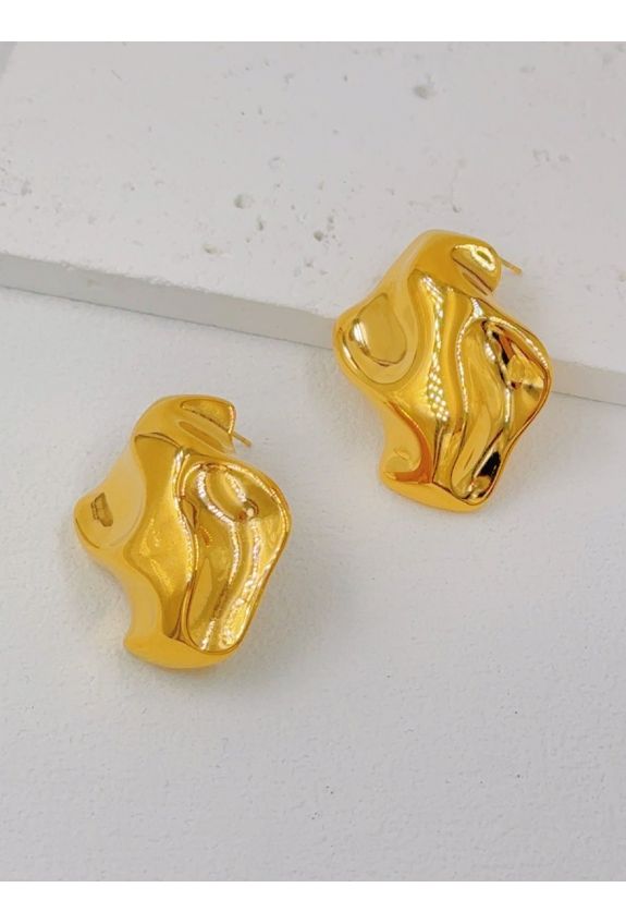BOUCLE D'OREILLE EN ACIER INOXYDABLE