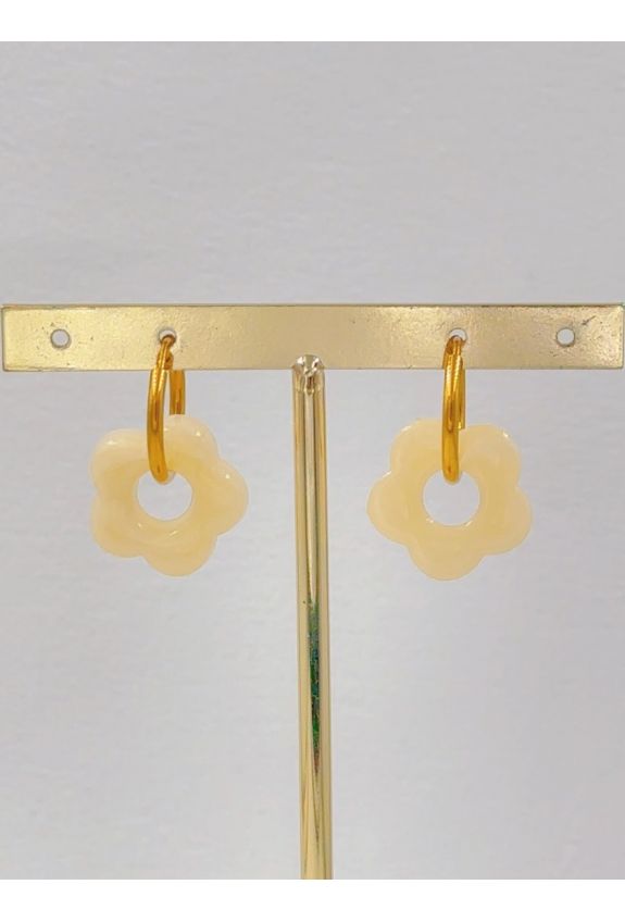 BOUCLE D'OREILLE EN ACIER INOXYDABLE