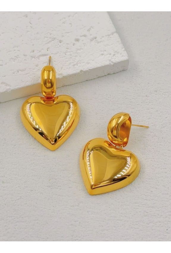 BOUCLE D'OREILLE EN ACIER INOXYDABLE