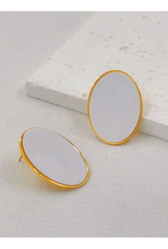 BOUCLE D'OREILLE EN ACIER INOXYDABLE
