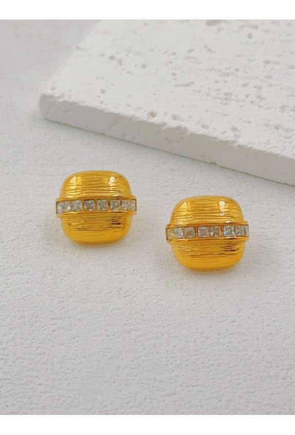 BOUCLE D'OREILLE EN ACIER INOXYDABLE