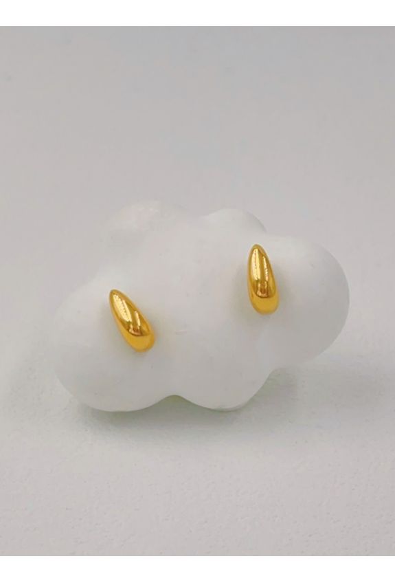 BOUCLE D'OREILLE EN ACIER INOXYDABLE