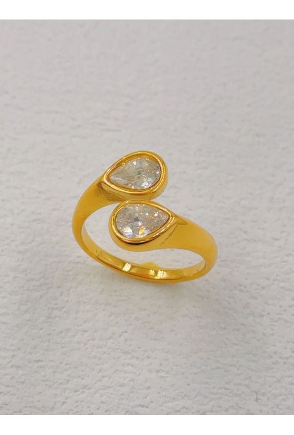 BAGUE REGLABLE EN ACIER INOXYDABLE