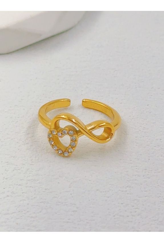 BAGUE REGLABLE EN ACIER INOXYDABLE