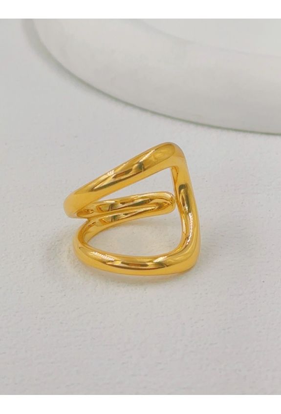 BAGUE REGLABLE EN ACIER INOXYDABLE