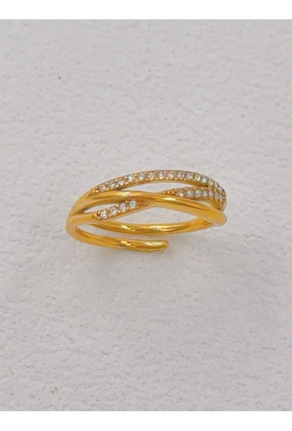 BAGUE REGLABLE EN ACIER INOXYDABLE