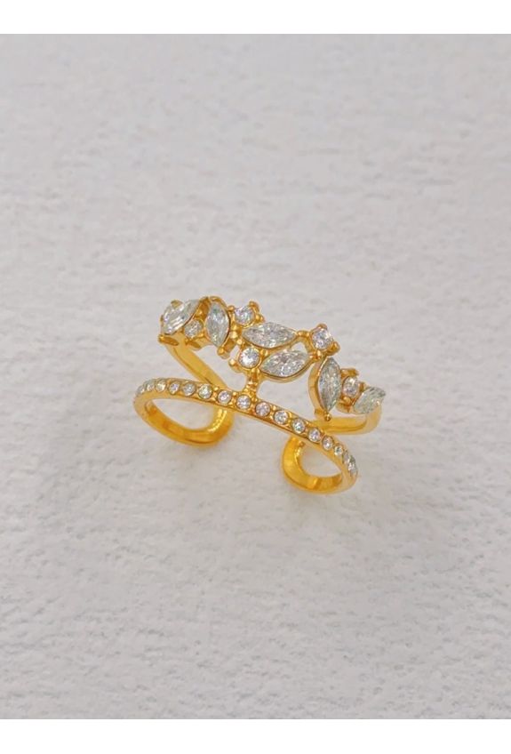 BAGUE REGLABLE EN ACIER INOXYDABLE
