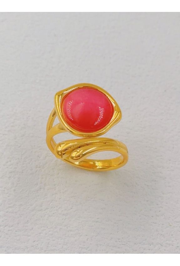 BAGUE REGLABLE EN ACIER INOXYDABLE