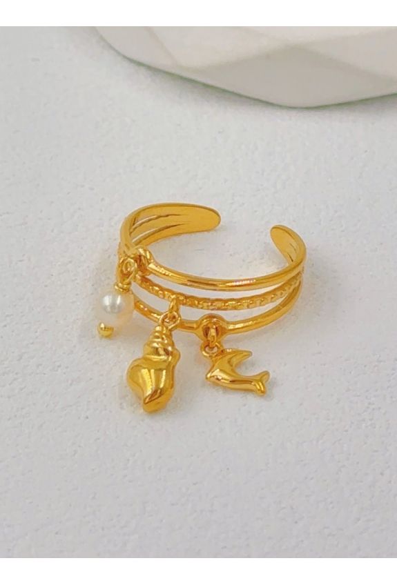BAGUE REGLABLE EN ACIER INOXYDABLE