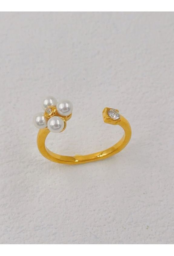 BAGUE REGLABLE EN ACIER INOXYDABLE