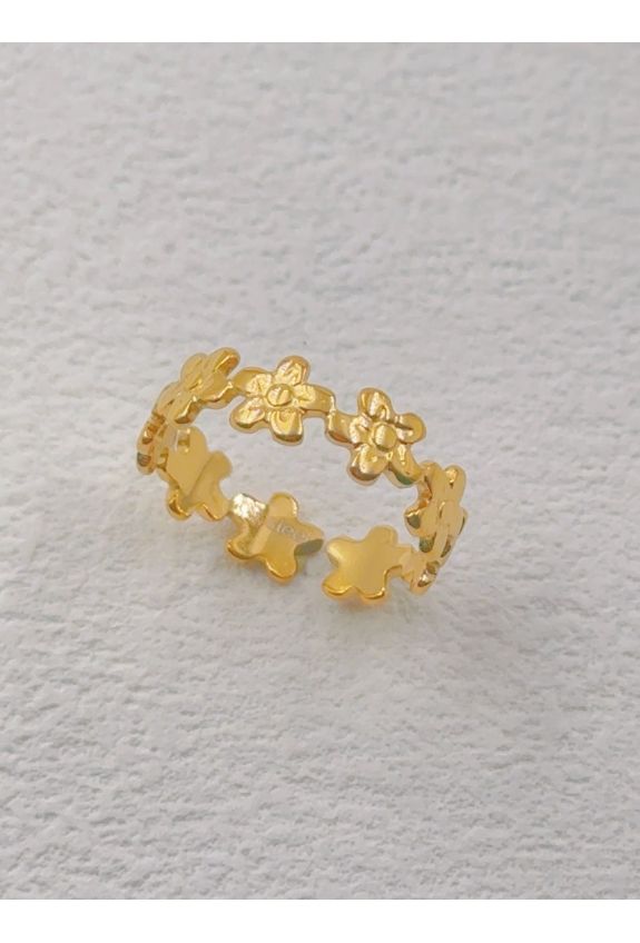 BAGUE REGLABLE EN ACIER INOXYDABLE