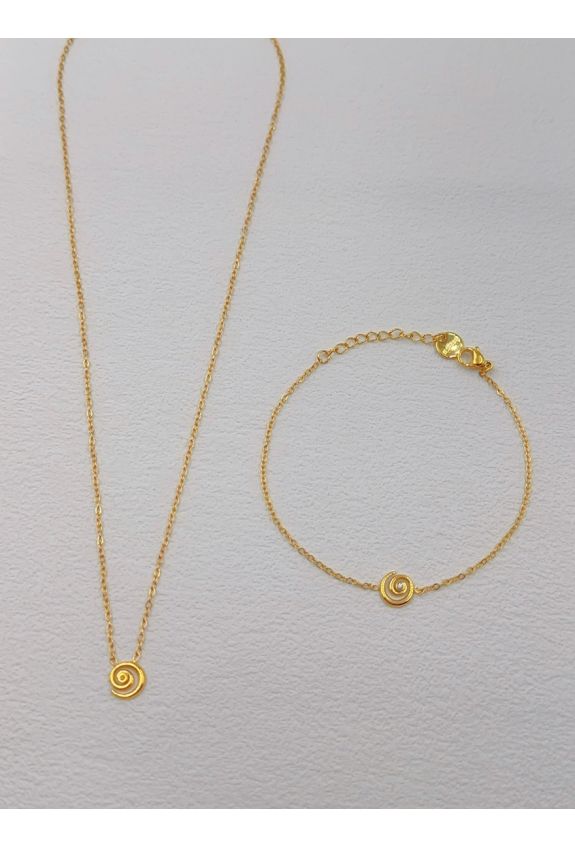 Parure de bijoux en acier inoxydable