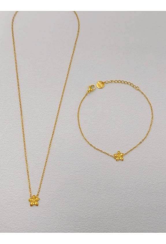 Parure de bijoux en acier inoxydable
