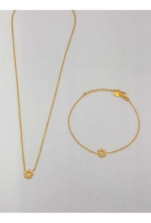 Parure de bijoux en acier inoxydable