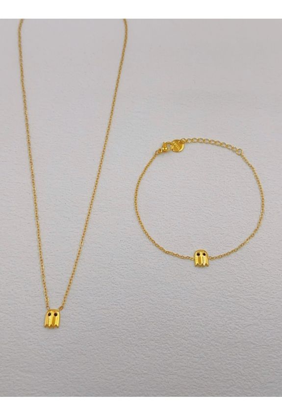 Parure de bijoux en acier inoxydable