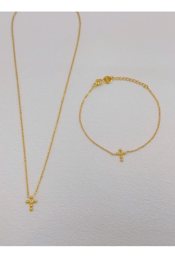 Parure de bijoux en acier inoxydable