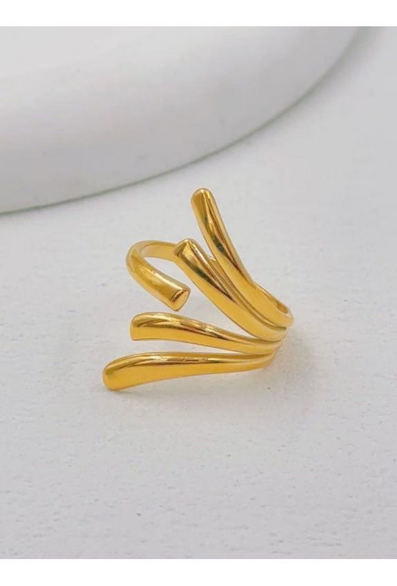 BAGUE REGLABLE EN ACIER INOXYDABLE