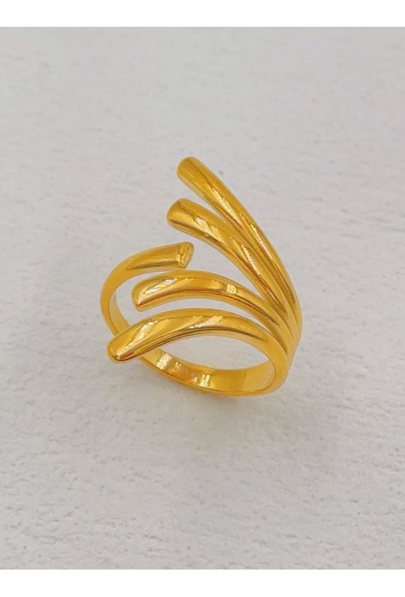 BAGUE REGLABLE EN ACIER INOXYDABLE