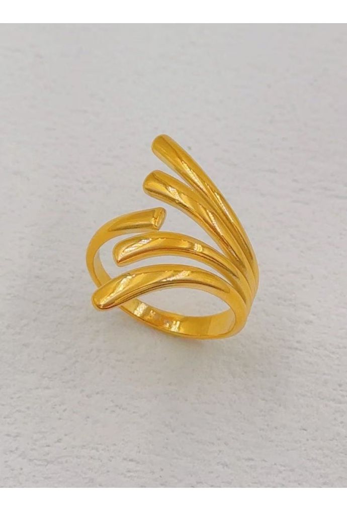 BAGUE REGLABLE EN ACIER INOXYDABLE