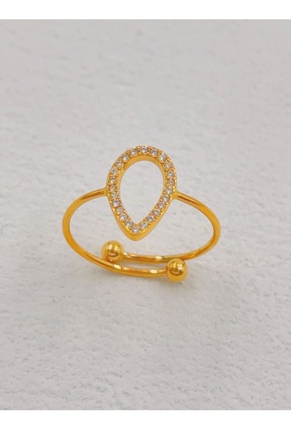 BAGUE REGLABLE EN ACIER INOXYDABLE
