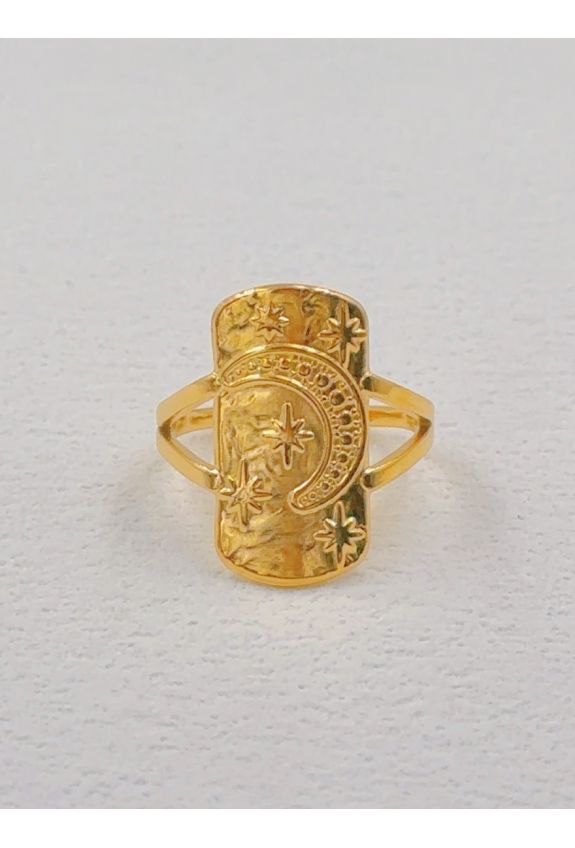 BAGUE REGLABLE EN ACIER INOXYDABLE