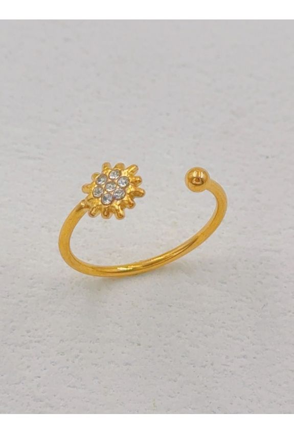 BAGUE REGLABLE EN ACIER INOXYDABLE