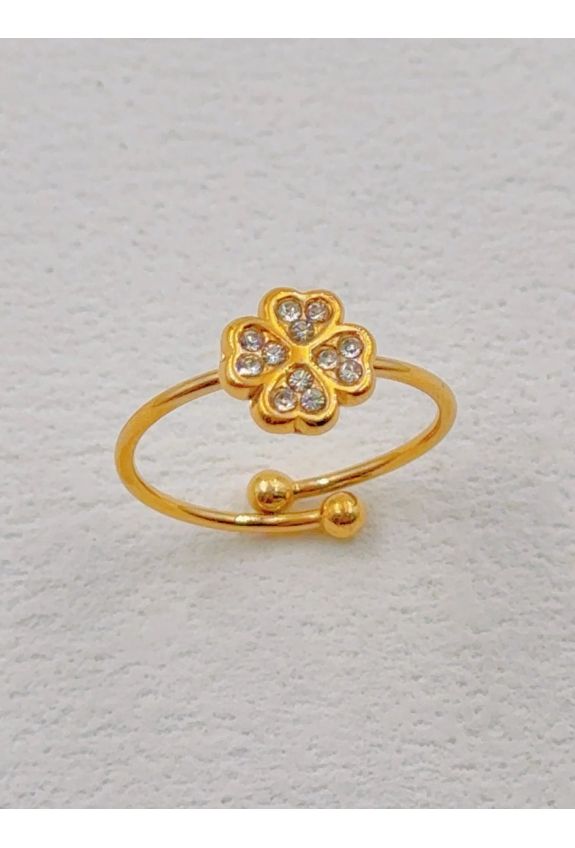 BAGUE REGLABLE EN ACIER INOXYDABLE