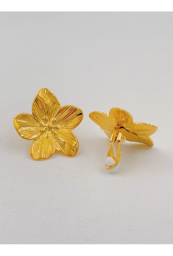 BOUCLE D'OREILLE EN ACIER INOXYDABLE