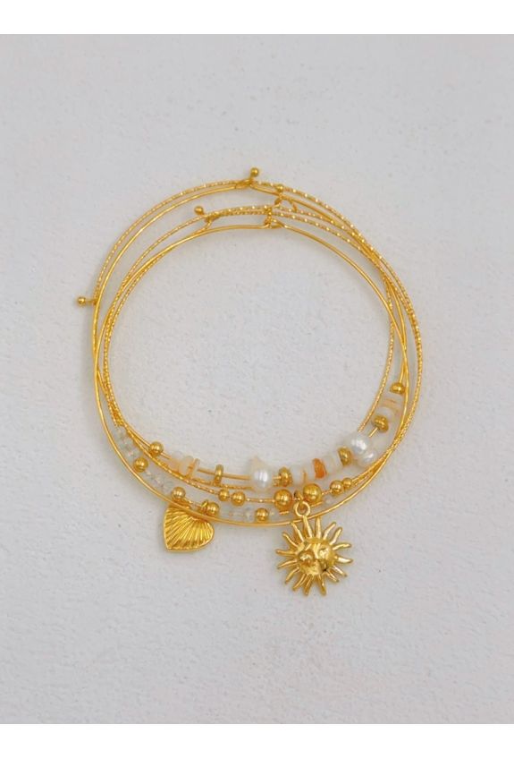 BRACELET JONC EN ACIER INOXYDABLE