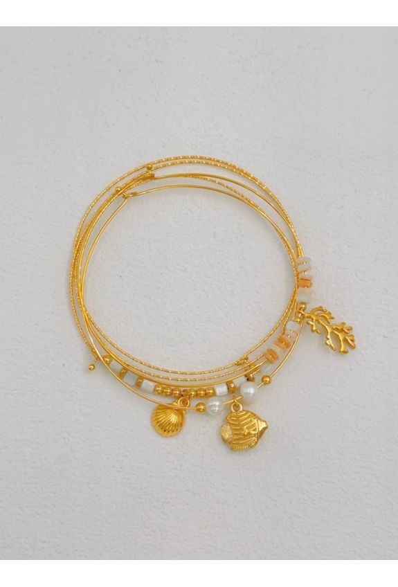 BRACELET JONC EN ACIER INOXYDABLE