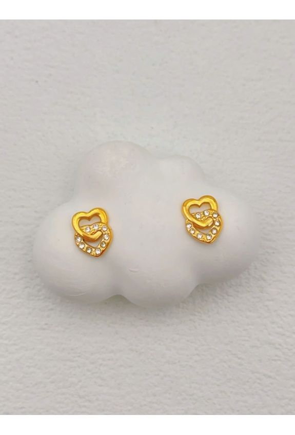 BOUCLE D'OREILLE EN ACIER INOXYDABLE