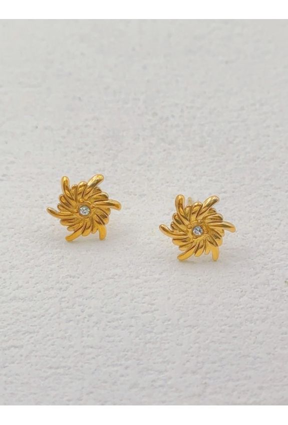 BOUCLE D'OREILLE EN ACIER INOXYDABLE