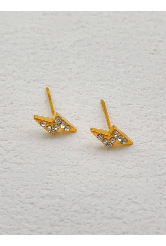 BOUCLE D'OREILLE EN ACIER INOXYDABLE