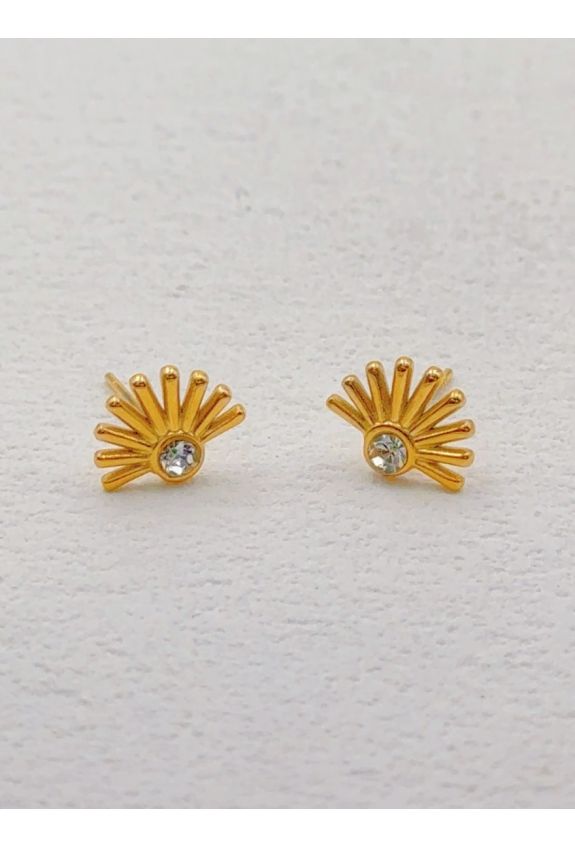 BOUCLE D'OREILLE EN ACIER INOXYDABLE