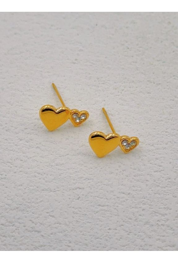 BOUCLE D'OREILLE EN ACIER INOXYDABLE