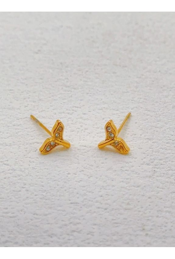 BOUCLE D'OREILLE EN ACIER INOXYDABLE