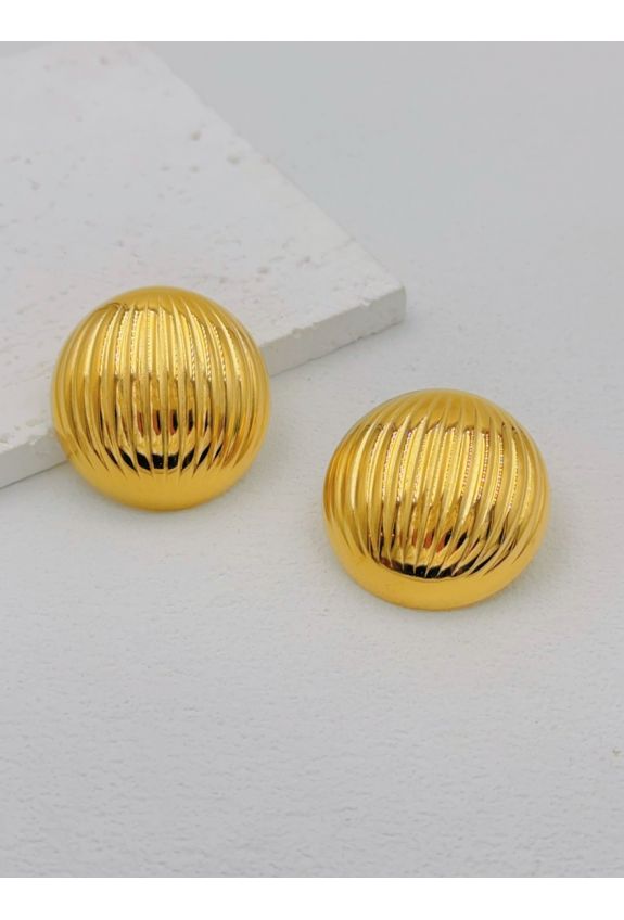 BOUCLE D'OREILLE EN ACIER INOXYDABLE