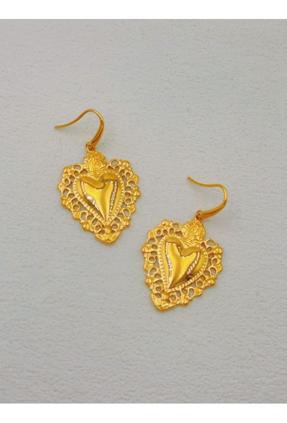 BOUCLE D'OREILLE EN ACIER INOXYDABLE